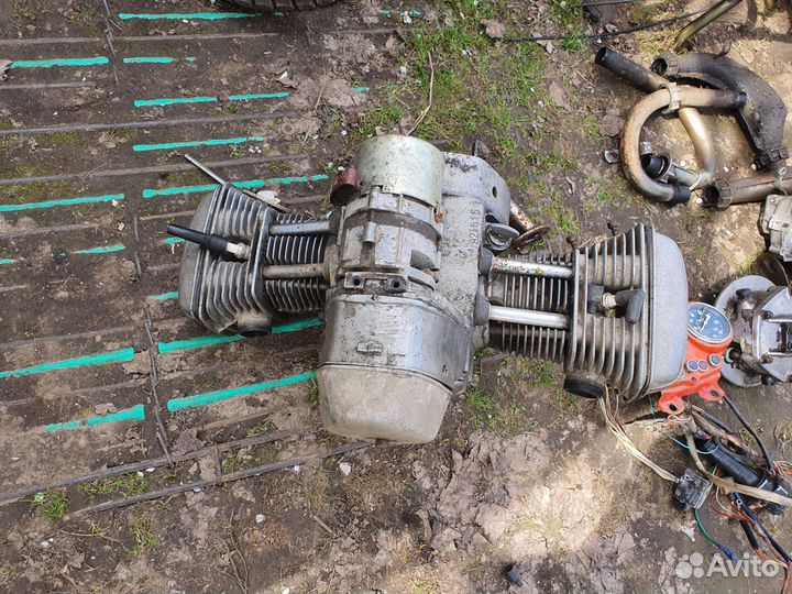 Мотоцикл Днепр по частям