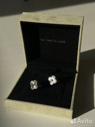 Van Cleef серьги кольцо