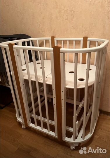 Детская кроватка трансформер для новорожденного