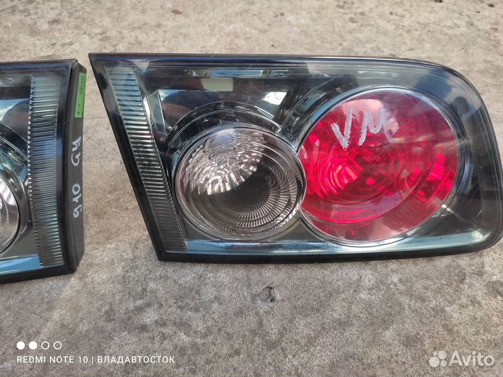 Комплект задних фонарей Mazda 6 GY универсал