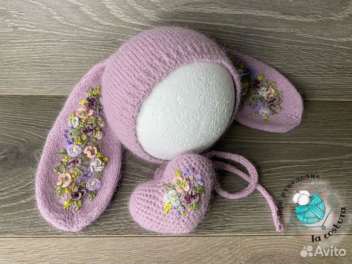 Чепчик для фотосесси новорожденного newborn