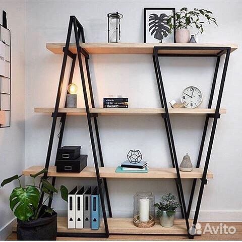 Стеллаж в стиле лофт