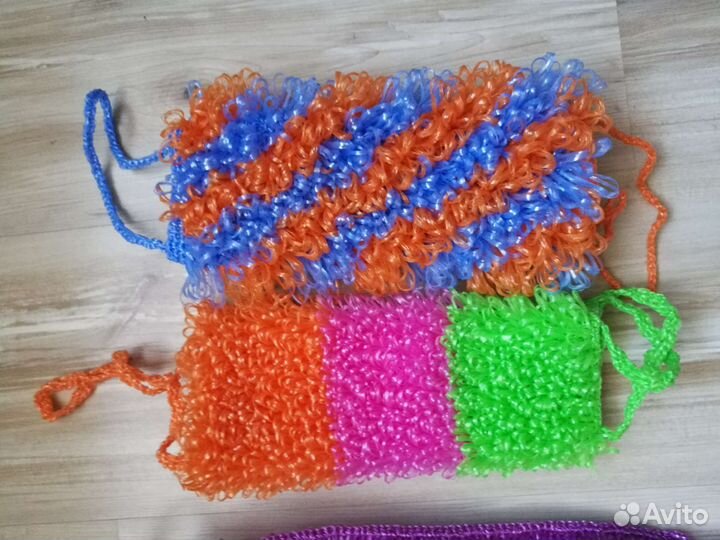 Мочалка ручной работы