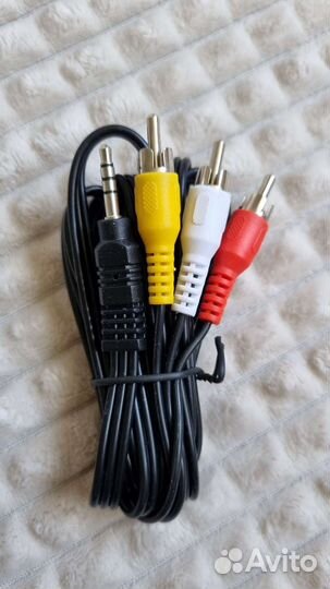 Кабель RCA зарядное устройство провод USB