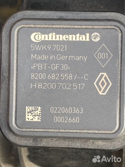 Датчик дмрв на daster