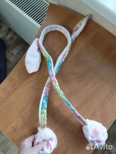 Меховые наушники