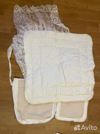 Конверт одеяло на выписку зима