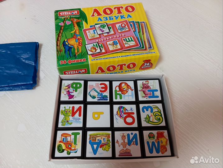 Детские настольные игры пакетом