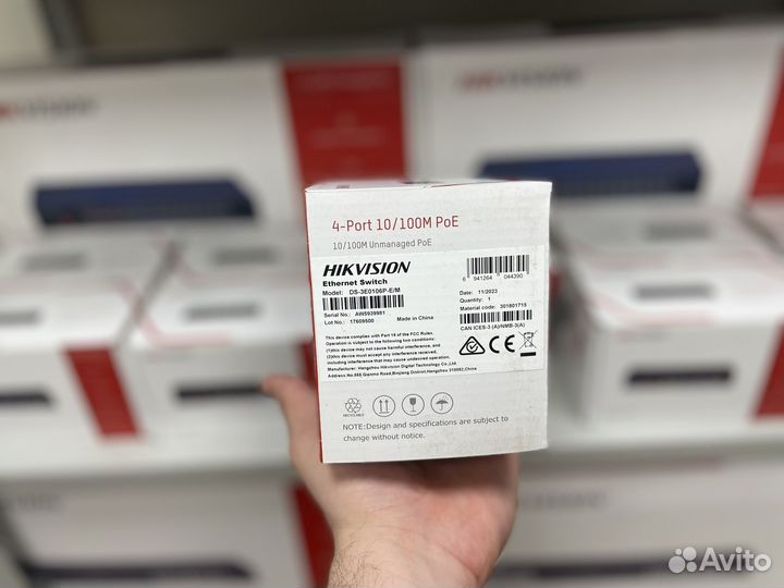 Poe коммутаторы Hikvision