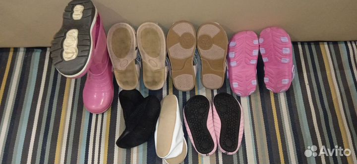 Пакет обуви для девочки 25-26 размер