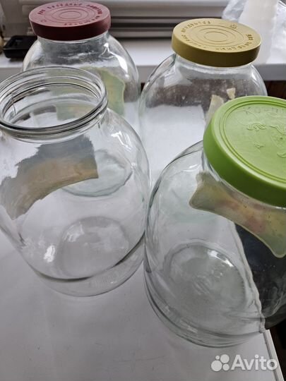 Банка стеклянная 3х литровая