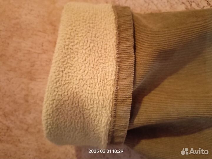 Штаны для мальчика утеплённые