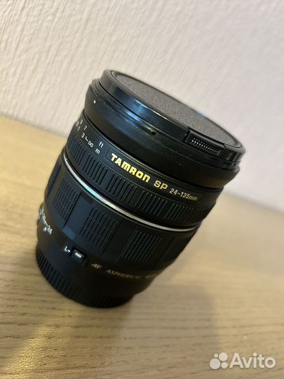 Объектив tamron sp 24-135mm f3.5-5.6 для canon EF