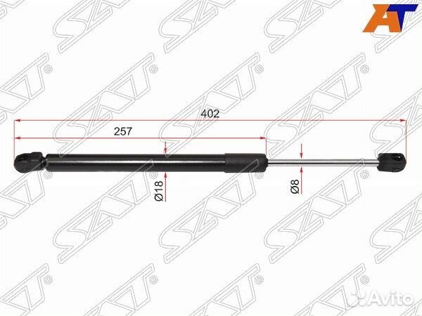 Амортизатор капота nissan murano