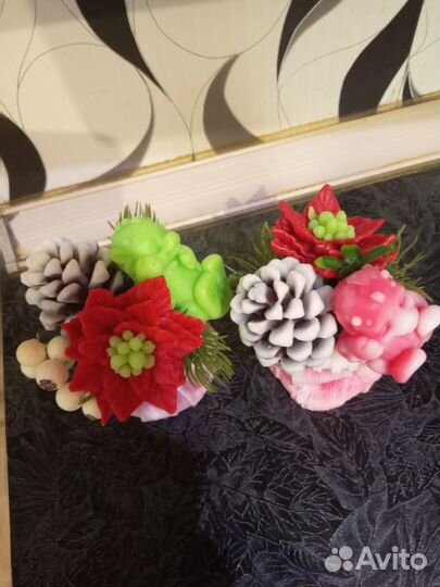 Продам Новогодние мыльные букеты- мини на заказ