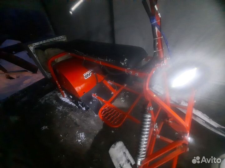 Мотобуксировщик Форза 15 л. с. с лыжным модулем