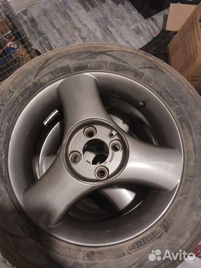 Колеса летние 4/100 свежекрашеные