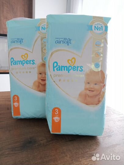 Подгузники Pampers Active baby dry 3, 4