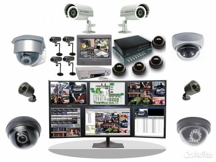 Установка, продажа систем видеонаблюдения