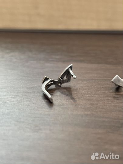 Серебряные серьги проба 925 вес 2.51 гр