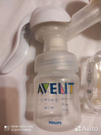 Молокоотсос avent ручной