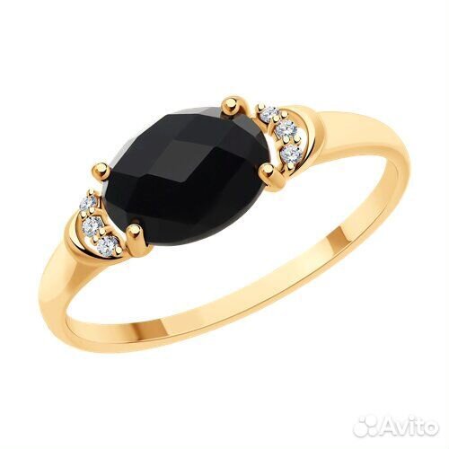 Кольцо sokolov из золота, 71-00278, р.17,5