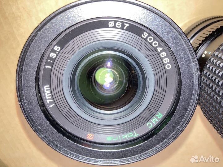 Кинообъективы Tokina 17mm и 28-85mm