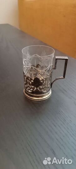 Подстаканник серебряный