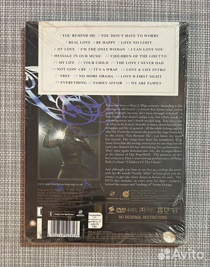 Mary J. Blige - Live From Los Angeles DVD UK