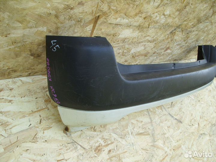 Бампер задний Toyota Probox ncpnlpnspnhp Текстура