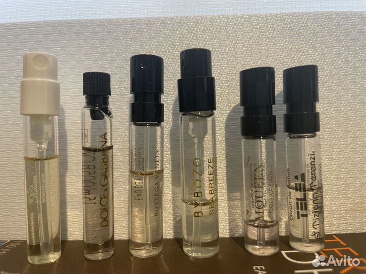 Пробники ниша Kilian, MQueen, DG