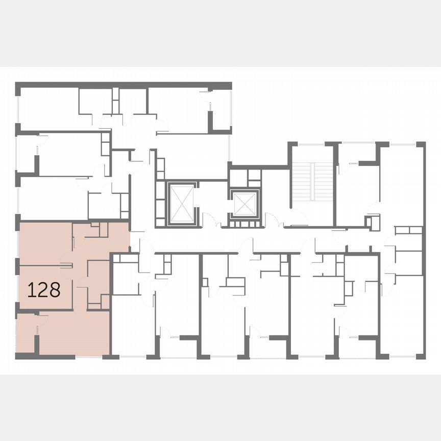 2-к. квартира, 54,3 м², 9/10 эт.