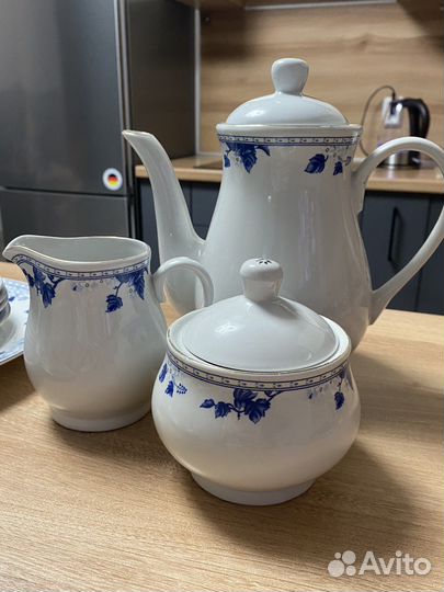 Сервиз чайный фарфор