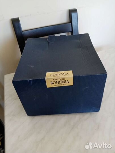 Ваза для фруктов богемия