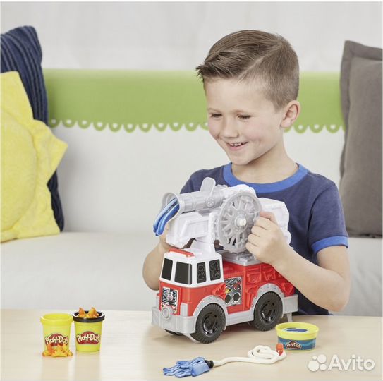 Пожарная машина плэй до