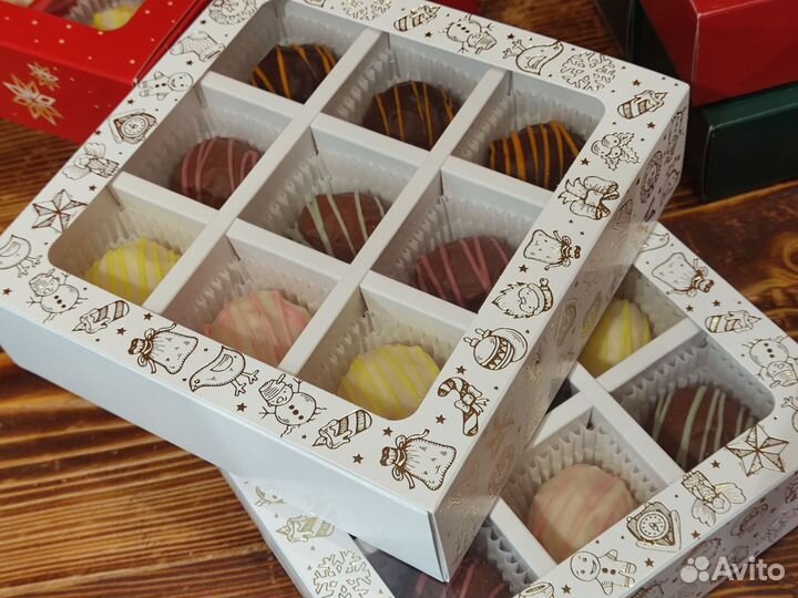 Шоколадные конфеты ручной работы. Подарок