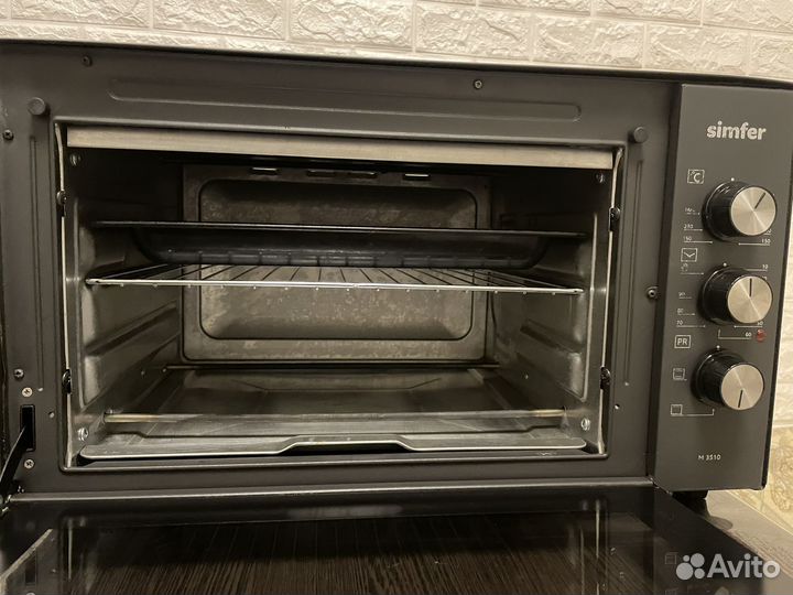 Мини печь духовка бу