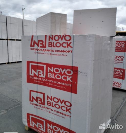 Газоблоки Novoblock