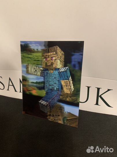 Minecraft 3Д Открытки, хагги-вагги