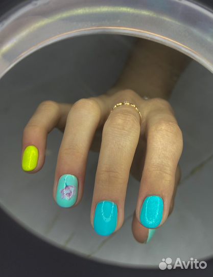Маникюр с покрытием гель-лаком