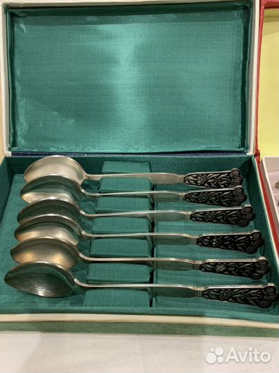 Ложки чайные мельхиоровые СССР новые