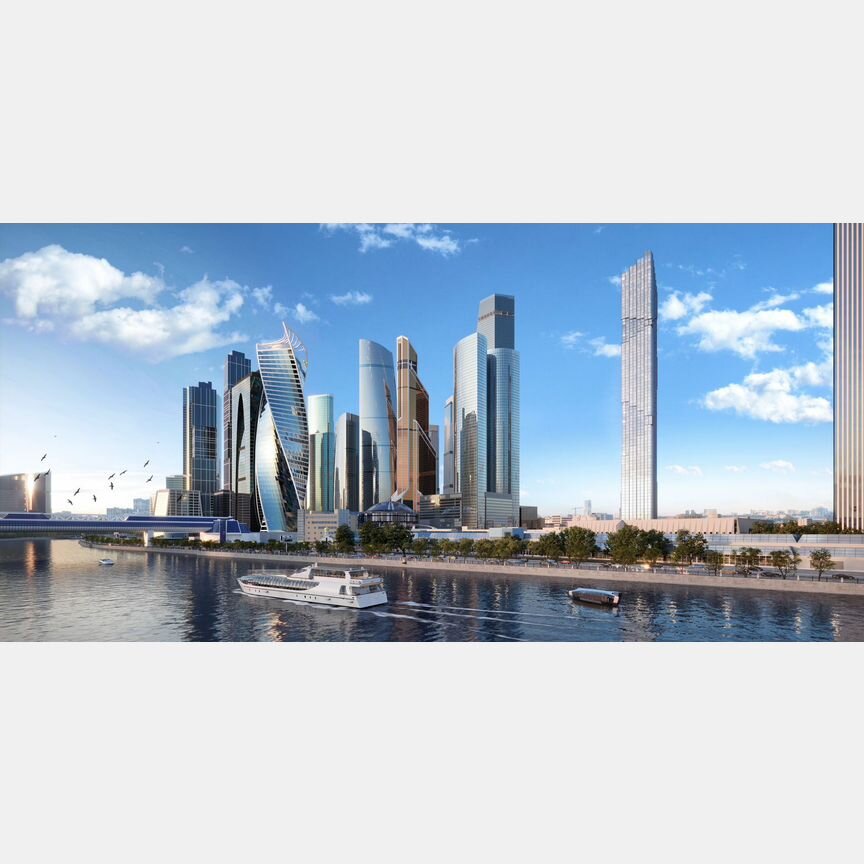 5-к. квартира, 210,6 м², 54/85 эт.