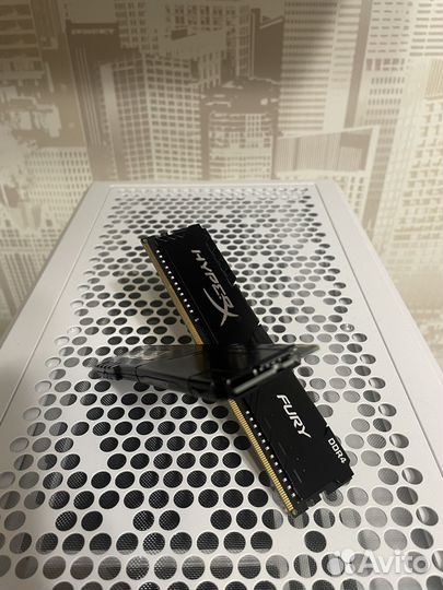 Оперативная память Kingston HyperX fury Black