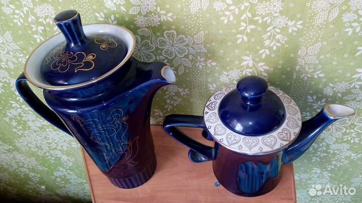 Чайники 1970г. Бронницкий завод фарфор
