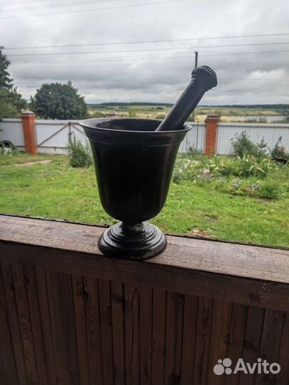 Ступка с пестиком реставрирована