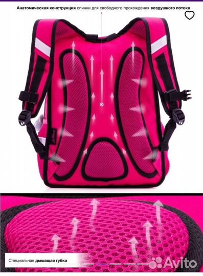 Ранец школьный для девочки