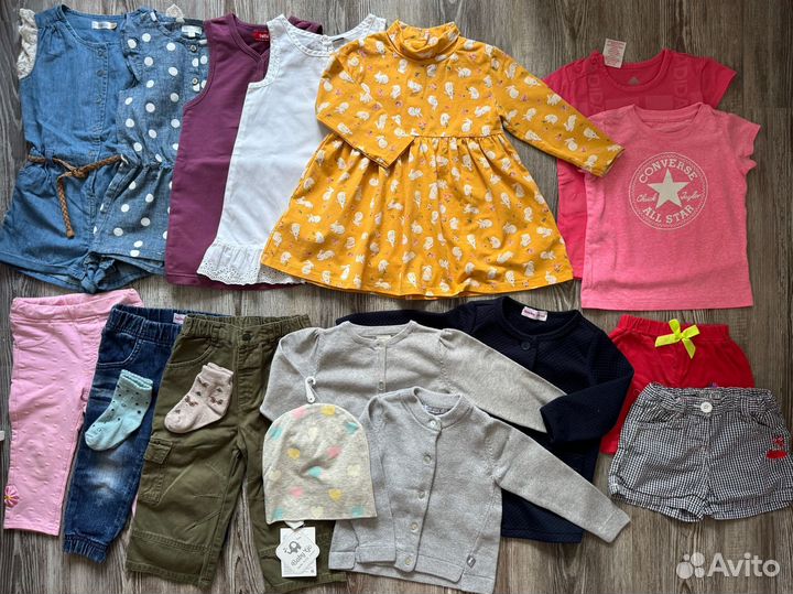 Пакет вещей на девочку 86 Babygo Gloria jeans