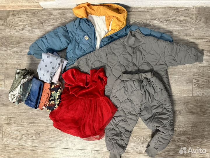 Вещи пакетом на девочку 3-4 года