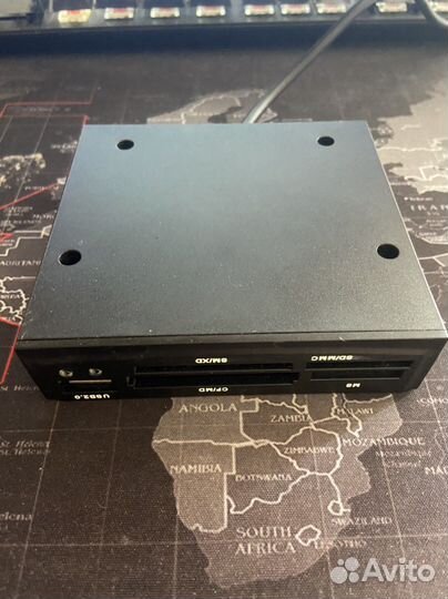 Картридер внутренний 3.5. acorp crip200-B