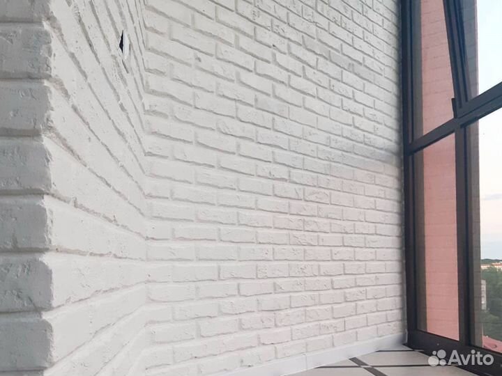 Декоративный камень. Укладка декоративного кирпича